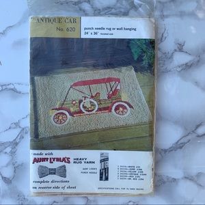 Aunt Lydia's Antique Car Punch Needle